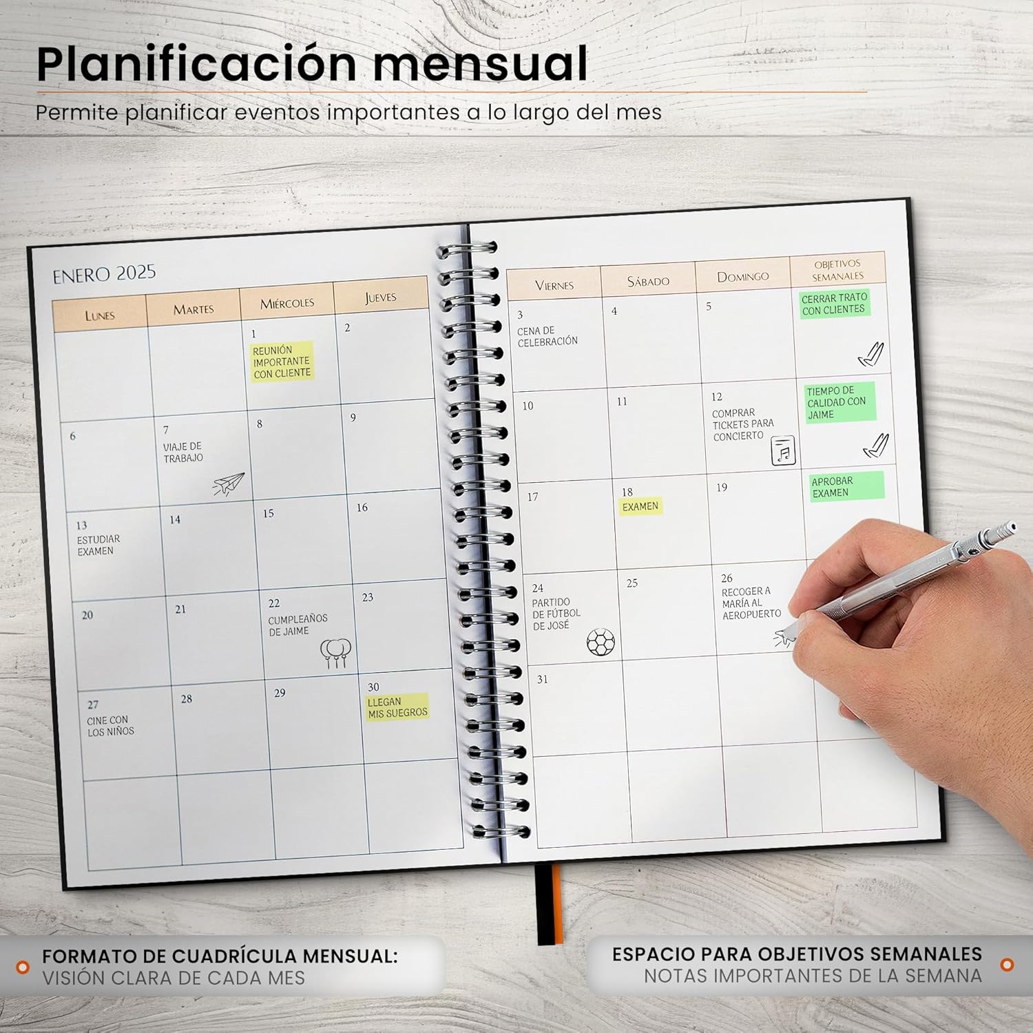 agenda maestra oposiciones